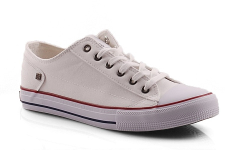 Big Star DD174271 białe trampki + skarpetki Big Star DD174271 białe trampki + skarpetki