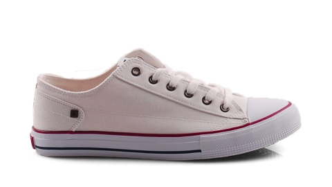 Big Star DD174271 białe trampki + skarpetki Big Star DD174271 białe trampki + skarpetki