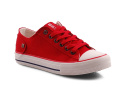 Big Star DD274339 czerwone trampki + skarpetki