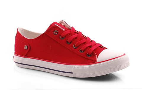 Big Star DD174274 czerwone trampki + skarpetki Big Star DD174274 czerwone trampki + skarpetki