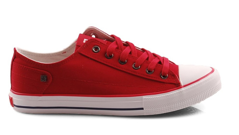 Big Star DD174274 czerwone trampki + skarpetki Big Star DD174274 czerwone trampki + skarpetki