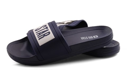 Big Star DD274A265 granatowe klapki