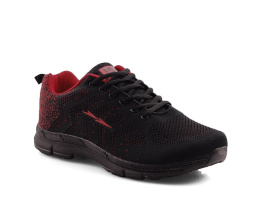 DK 605122 czerwono-czarne adidasy