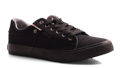 Big Star AA174096 czarne trampki+skarpetki Big Star AA174096 czarne trampki+skarpetki