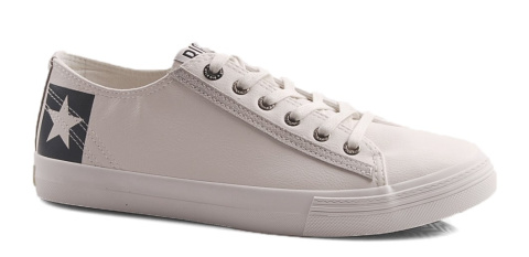 Big Star EE174074 białe trampki + skarpetki Big Star EE174074 białe trampki + skarpetki