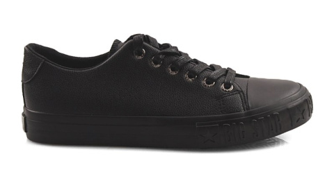 Big Star EE274247 czarne trampki+skarpetki