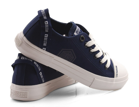 Big Star FF274208 granatowe trampki+skarpetki