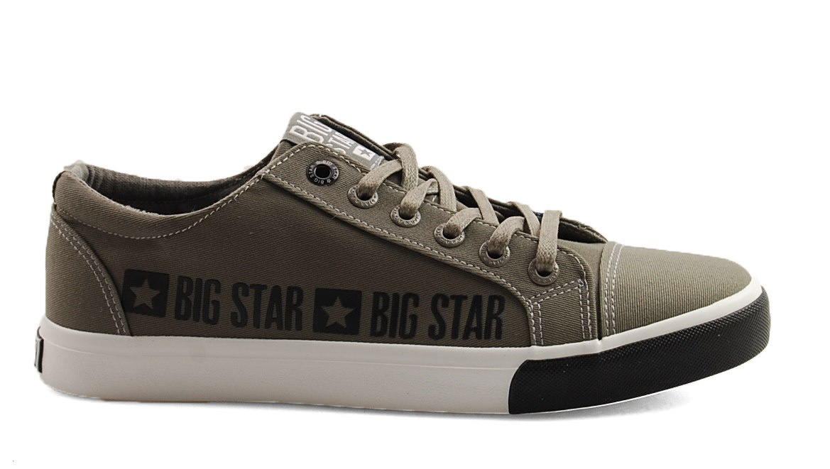 Big Star FF174529 zielone trampki+skarpetki