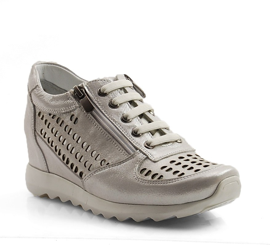 Boccato 0164-106 srebrne sneakersy