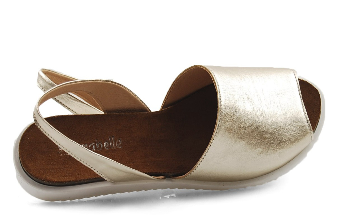 Anabelle 1112 złote skórzane sandały Anabelle 1112 złote skórzane sandały