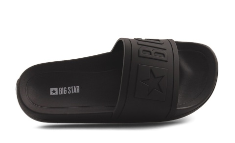 Big Star DD174690 czarne klapki Big Star DD174690 czarne klapki