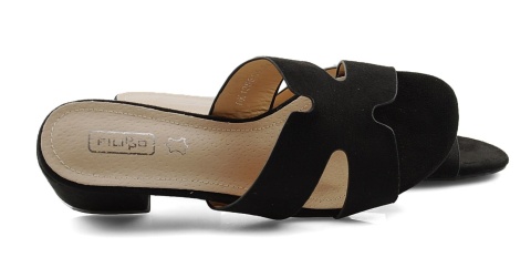 Filippo DK1358 czarne klapki Filippo DK1358 czarne klapki