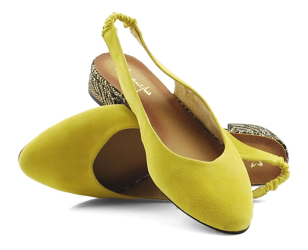 Maciejka 04482 żółte sandały