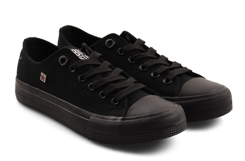 Big Star AA274009 czarne trampki+skarpetki Big Star AA274009 czarne trampki+skarpetki