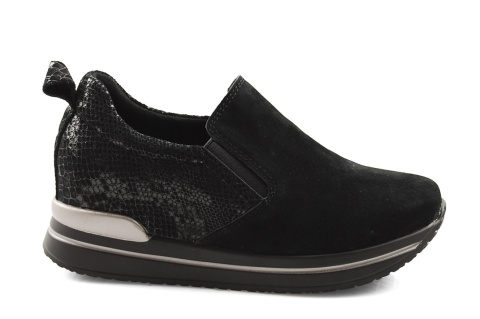 Filippo DBT1512 czarne skórzane pólbuty Filippo DBT1512 czarne skórzane pólbuty