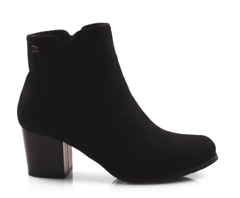 T.Sokolski Z20-111 czarne botki zamszowe T.Sokolski Z20-111 czarne botki zamszowe