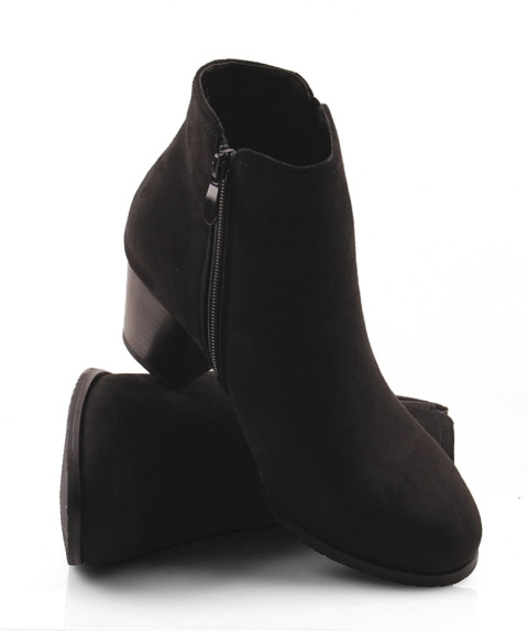 T.Sokolski Z20-111 czarne botki zamszowe T.Sokolski Z20-111 czarne botki zamszowe