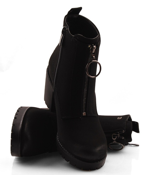 T.Sokolski Z20-72 czarne botki T.Sokolski Z20-72 czarne botki