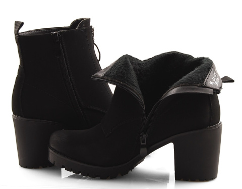 T.Sokolski Z20-72 czarne botki T.Sokolski Z20-72 czarne botki