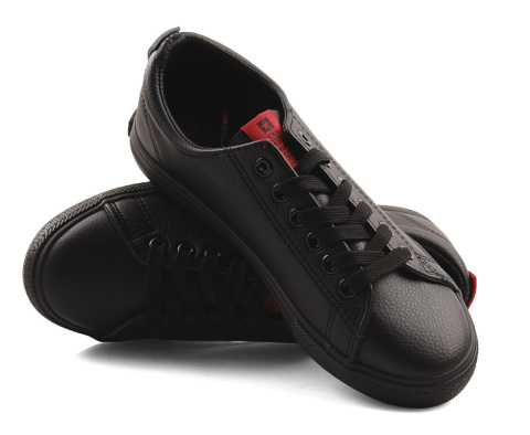 Big Star DD274687 czrne trampki + skarpetki Big Star DD274687 czrne trampki + skarpetki