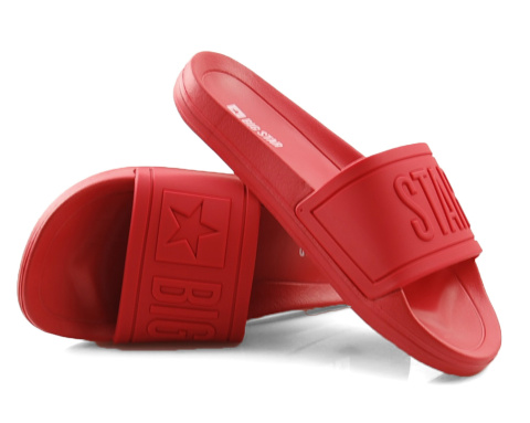 Big Star DD274A270 czerwone klapki Big Star DD274A270 czerwone klapki