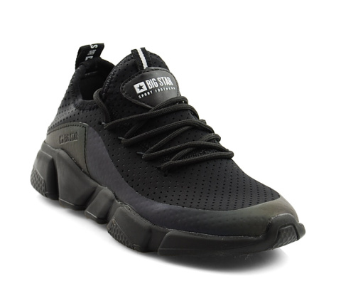 Big Star FF274A053 czarne sneakersy+skarpetki Big Star FF274A053 czarne sneakersy+skarpetki