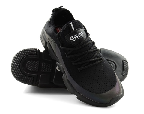 Big Star FF274A053 czarne sneakersy+skarpetki Big Star FF274A053 czarne sneakersy+skarpetki