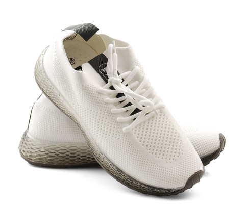 DK FS-06 białe sportowe półbuty