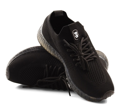 DK FS-06 czarne sportowe półbuty DK FS-06 czarne sportowe półbuty