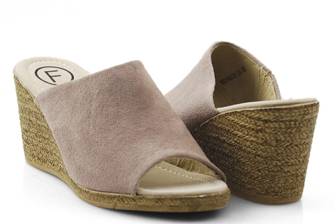 Filippo DK2143 wrzosowe skórzane klapki Filippo DK2143 wrzosowe skórzane klapki