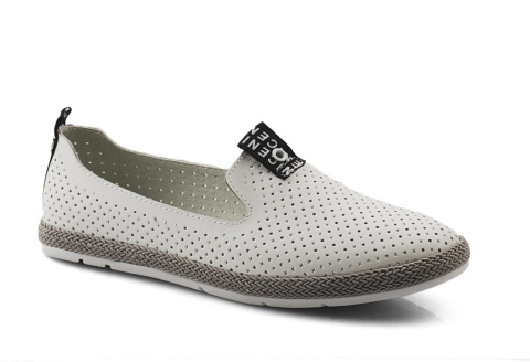 Filippo DP081 białe skórzane tenisówki Filippo DP081 białe skórzane tenisówki