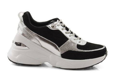 Filippo DP2056 czarne skórzane sneakersy Filippo DP2056 czarne skórzane sneakersy