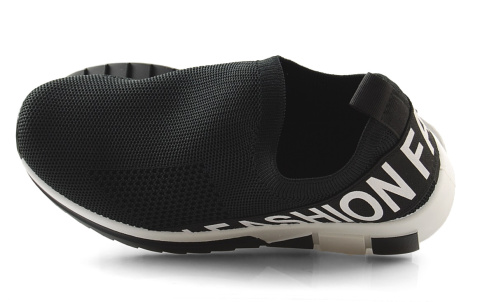 Filippo DTN2297 czarne półbuty slip on