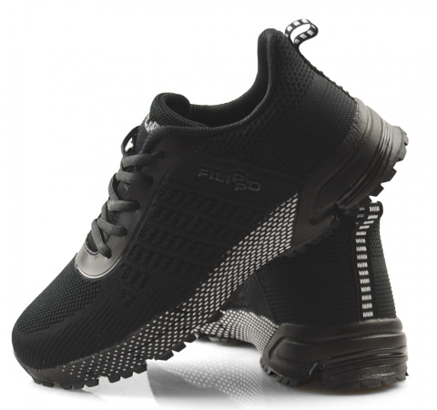 Filippo MSP1446 czarne sportowe półbuty Filippo MSP1446 czarne sportowe półbuty