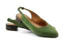 Maciejka 04482 zielone skórzane sandały