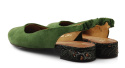 Maciejka 04482 zielone skórzane sandały