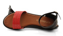 T.Sokolski L21-53 czerwone sandały