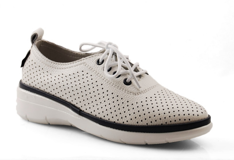 T.Sokolski W21-255 skórzane białe półbuty T.Sokolski W21-255 skórzane białe półbuty