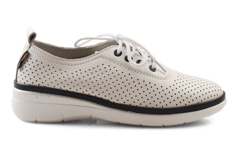 T.Sokolski W21-255 skórzane białe półbuty T.Sokolski W21-255 skórzane białe półbuty