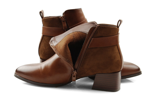 Filippo DBT3013 brązowe botki na słupku Filippo DBT3013 brązowe botki na słupku