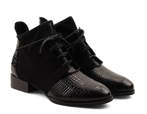 Filippo DBT3034 czarne trzewiki Filippo DBT3034 czarne trzewiki