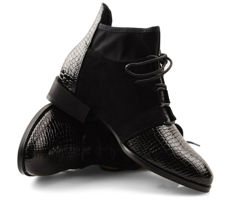 Filippo DBT3034 czarne trzewiki Filippo DBT3034 czarne trzewiki