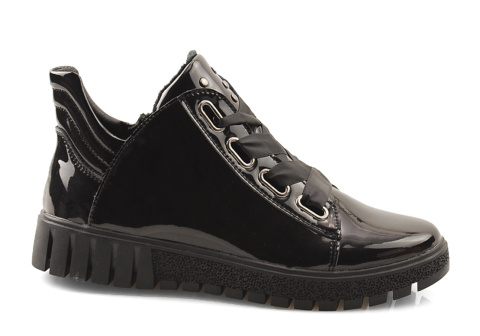 Filippo DBT3197 czarne skórzane botki Filippo DBT3197 czarne skórzane botki