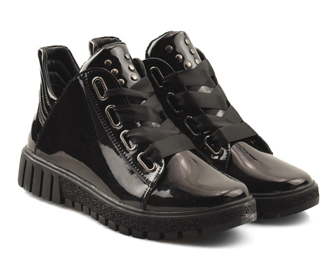 Filippo DBT3197 czarne skórzane botki Filippo DBT3197 czarne skórzane botki