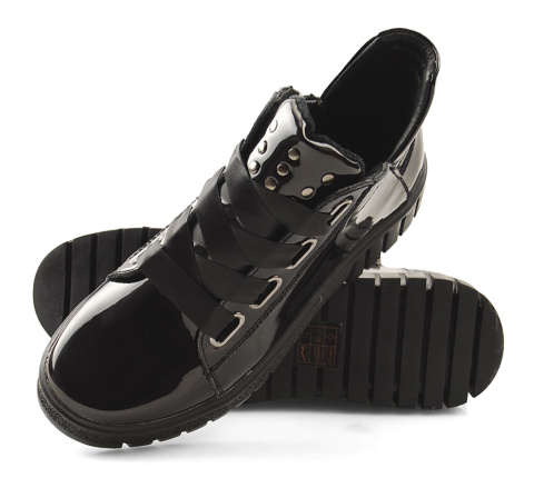 Filippo DBT3197 czarne skórzane botki Filippo DBT3197 czarne skórzane botki