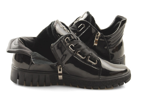 Filippo DBT3197 czarne skórzane botki Filippo DBT3197 czarne skórzane botki