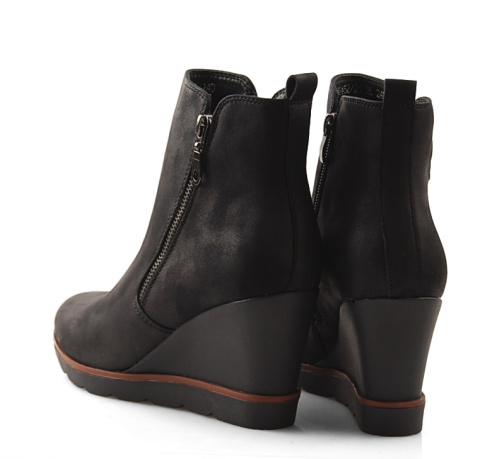 Filippo DBT452 czarne botki na koturnie Filippo DBT452 czarne botki na koturnie