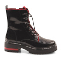 Filippo DBt3108 czarne lakierowane trapery