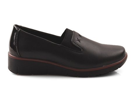 Filippo DP3160 czarne skórzane półbuty Filippo DP3160 czarne skórzane półbuty