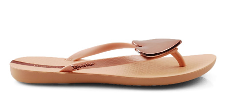 Ipanema 82120 różowe japonki z sercem Ipanema 82120 różowe japonki z sercem